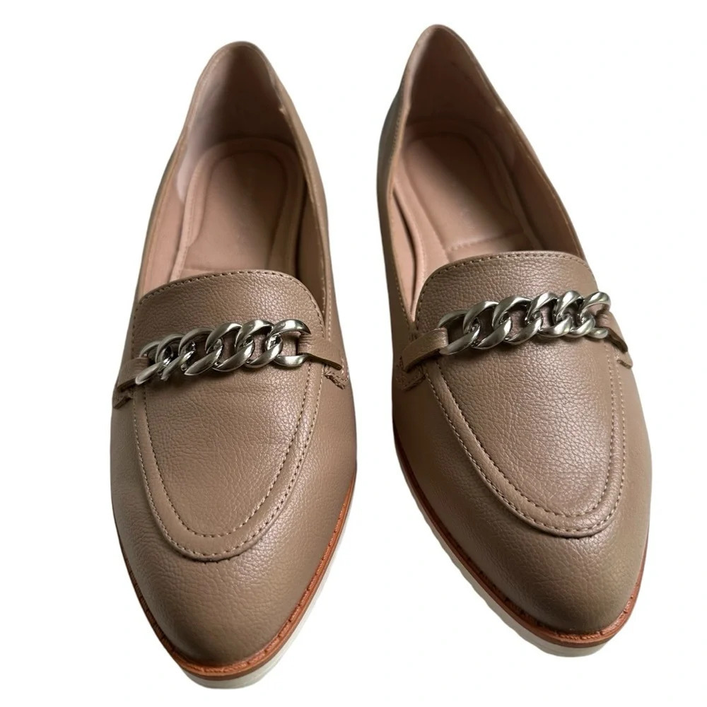 Adrienne Vittadini Women’s Size 8.5 Linus Tan Flat Loafers - Picture 2 of 6